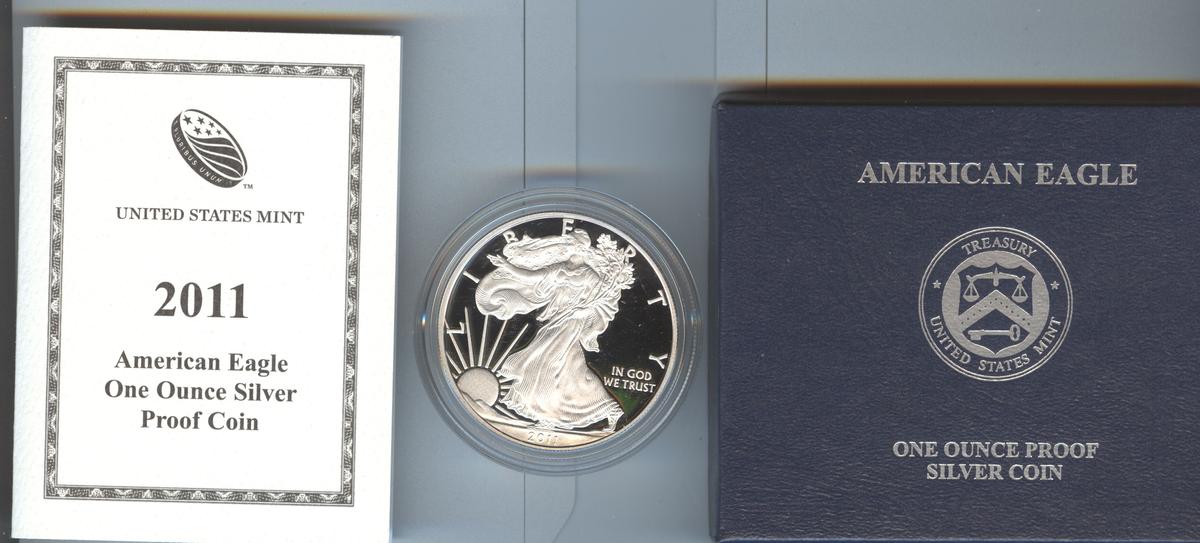 2011-W PROOF SILVER EAGLE