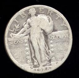 1928-D ... Bold Clear Date ... Standing Liberty Quarter