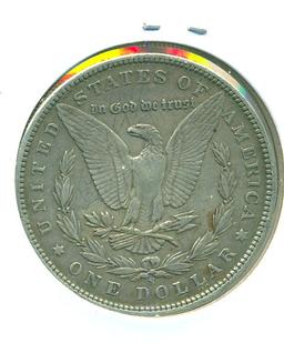 1896-S MORGAN SILVER DOLLAR