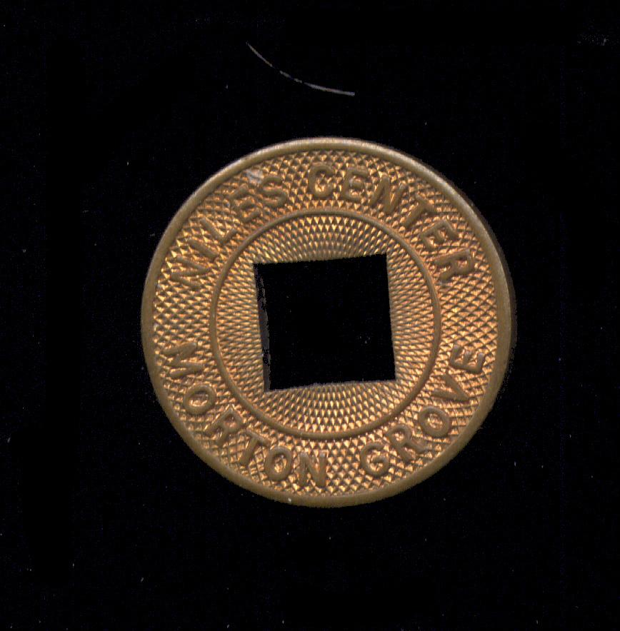 Skokie, IL ... Old Transportation Token