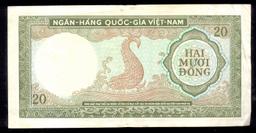 Viet-Nam ... 20 Dong ... Old Banknote