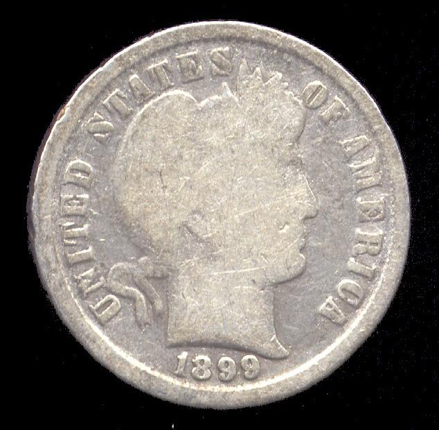 1899 ... Barber Dime