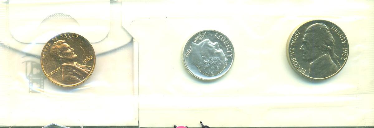 1962 PROOF COINS