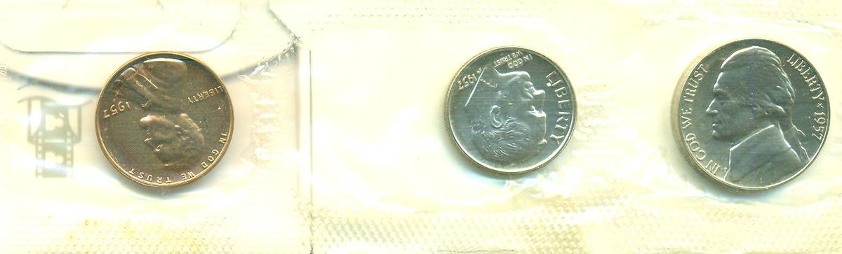 1957 PROOF COINS