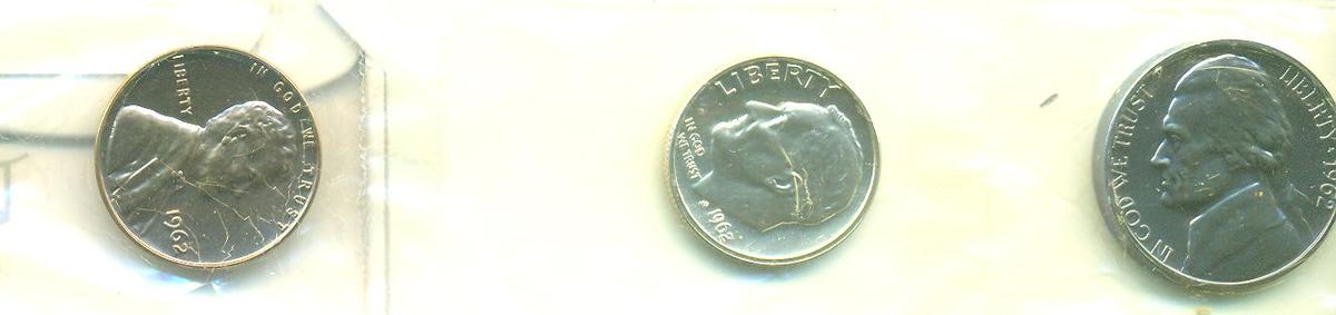1962 PROOF COINS