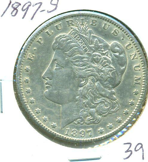 1897-S MORGAN SILVER DOLLAR