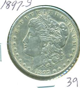 1897-S MORGAN SILVER DOLLAR