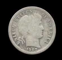 1907-O ... Barber Dime