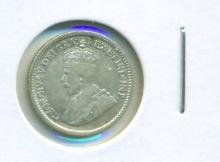 1917 CANADIAN SILVER 5 CENT