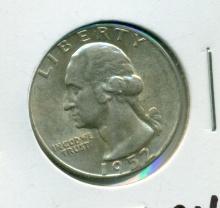 1952-S WASHINGTON QUARTER