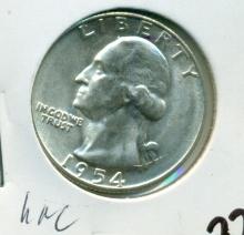 1954-S WASHINGTON QUARTER
