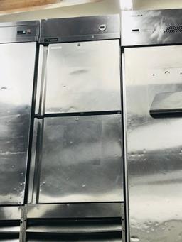 Delfield Single Divided Door Refrigerator