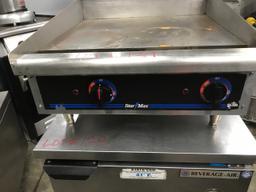 Star Max electric flat griddle