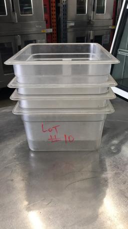 POLYCARBONATE FOOD STORAGE CONTAINER