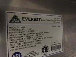 Everest 48" work top freezer
