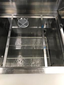 Atosa 27" mega top sandwich prep table