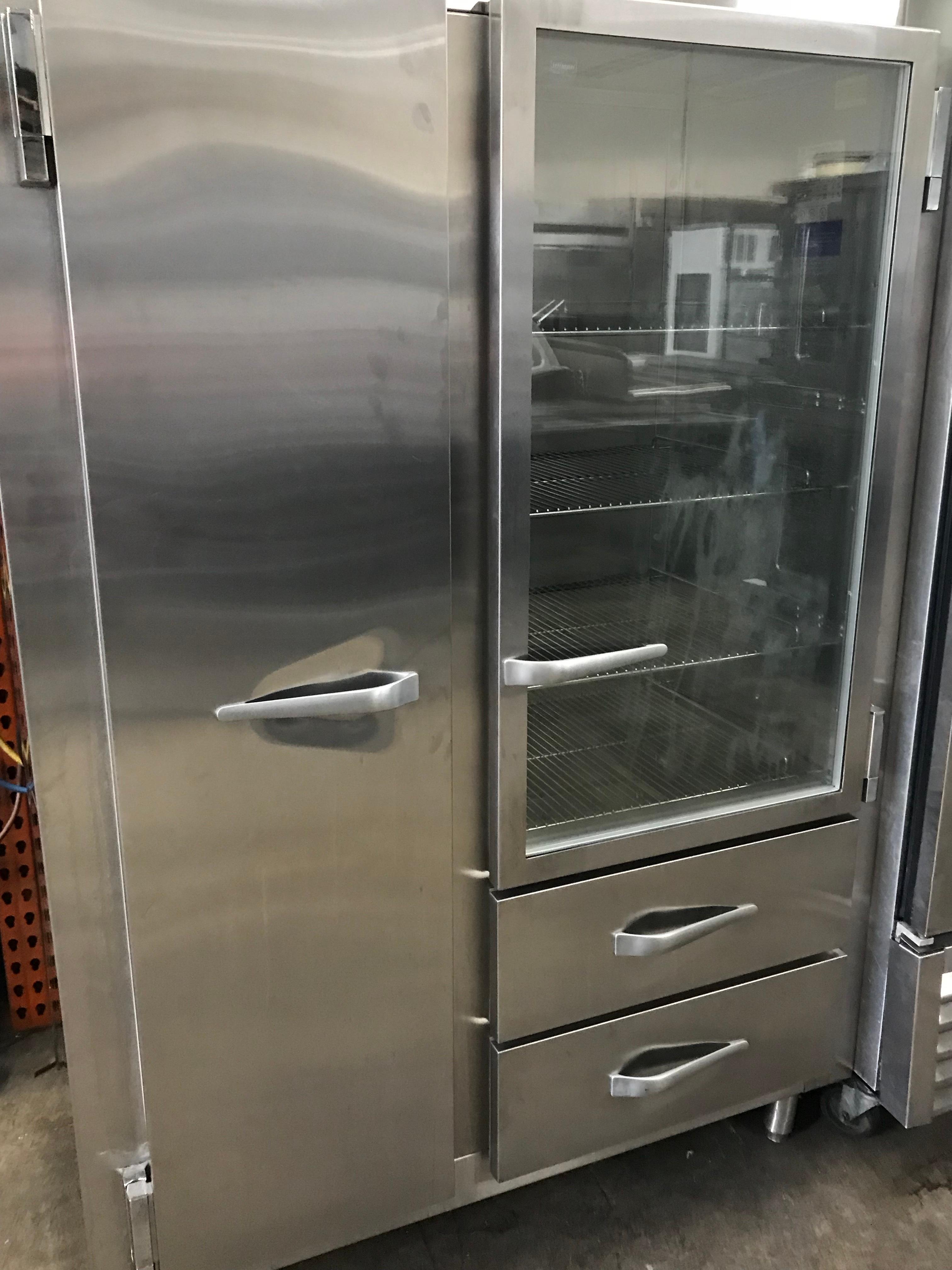 TRUE REFRIGERATOR/ FREEZER AND 2 DRAWERS