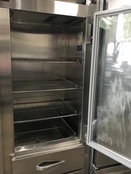 TRUE REFRIGERATOR/ FREEZER AND 2 DRAWERS