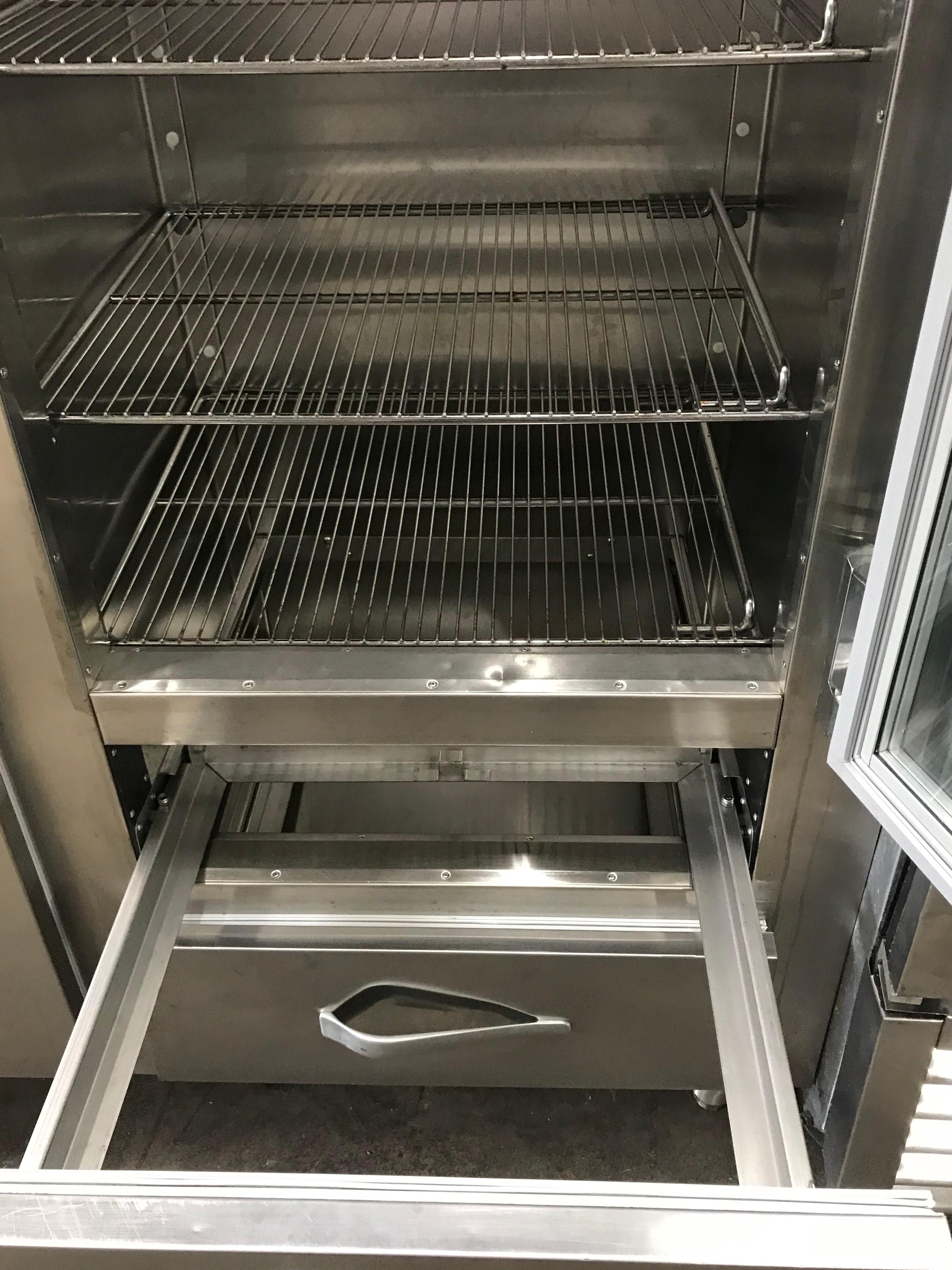 TRUE REFRIGERATOR/ FREEZER AND 2 DRAWERS