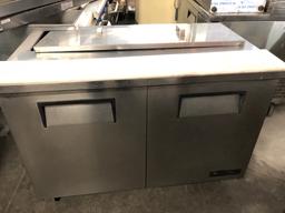 TRUE 48 SANDWICH PREP TABLE, MODEL TSSU-48-12
