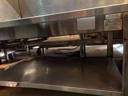 Supermetal 4 Compartment Gas Steam Table