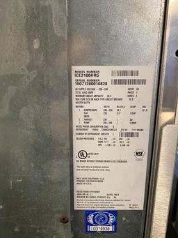 Ice-O-Matic 2,000 Lb. Cube Ice Machine w/Remote Condenser Unit