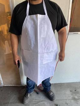 White Cooking Aprons