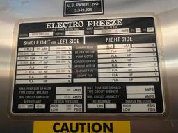 Electro Freeze 3 Flavor Ice Cream Machine 208-230v./3ph. Model 88TN-CMT-232