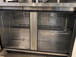 Turbo Air 72" 3 Door Worktop Refrigerator Model TUR-72SD