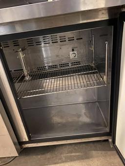 Turbo Air 72" 3 Door Worktop Refrigerator Model TUR-72SD