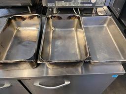 Full Size S.S Pans w/Covers