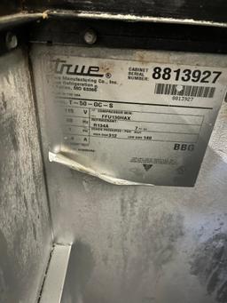 True 50” Back Bar Refrigerator