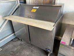 Beverage Air 48" 2 Door Megatop Prep Table