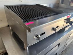 Atosa Cookrite 24" Countertop Gas Charbroiler