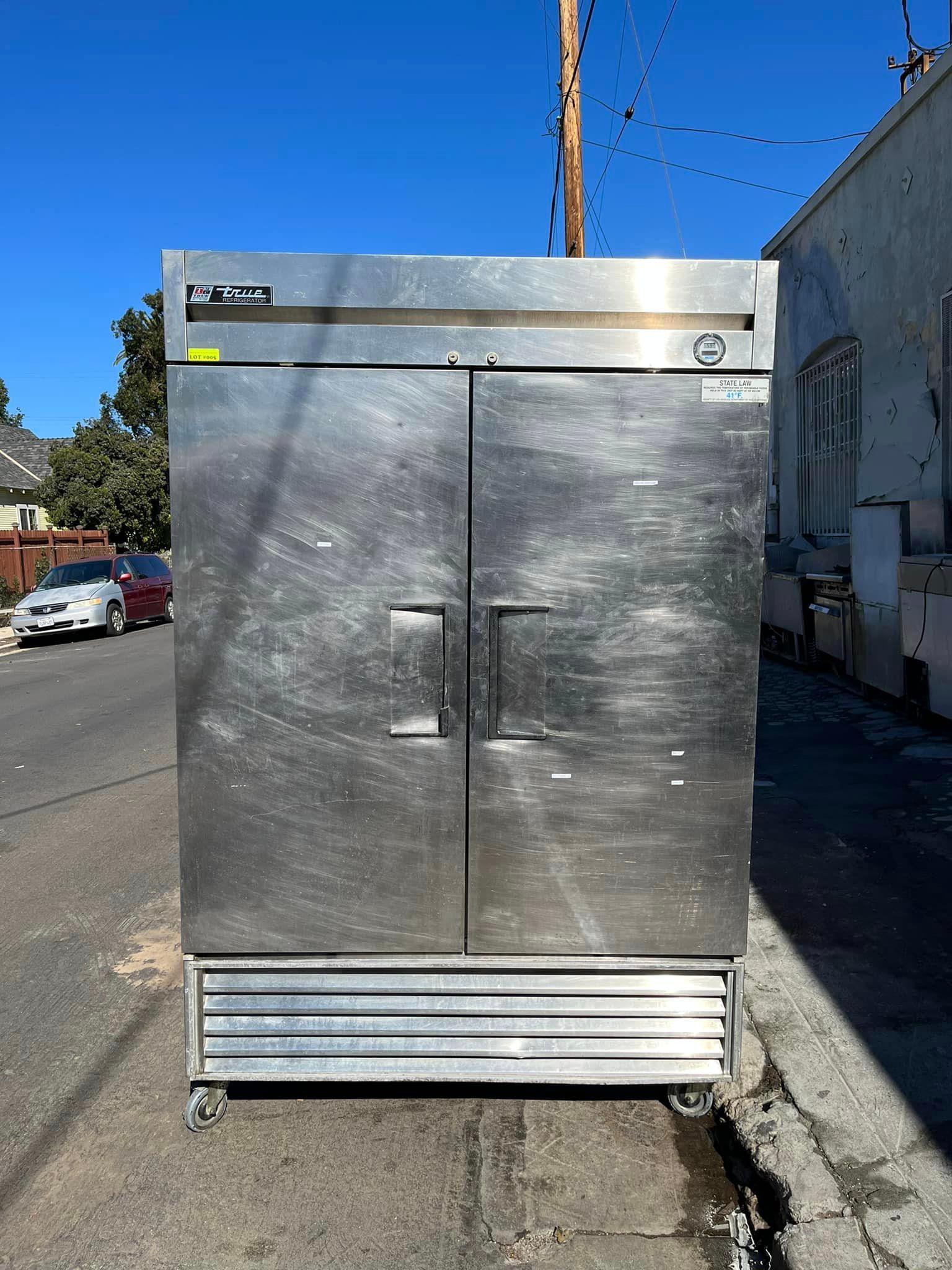 True 2 Door Refrigerator
