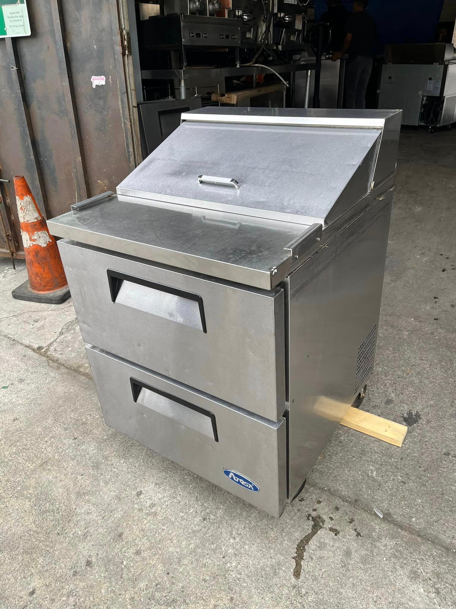 Atosa 27” 2 Drawer Sandwich Prep Table