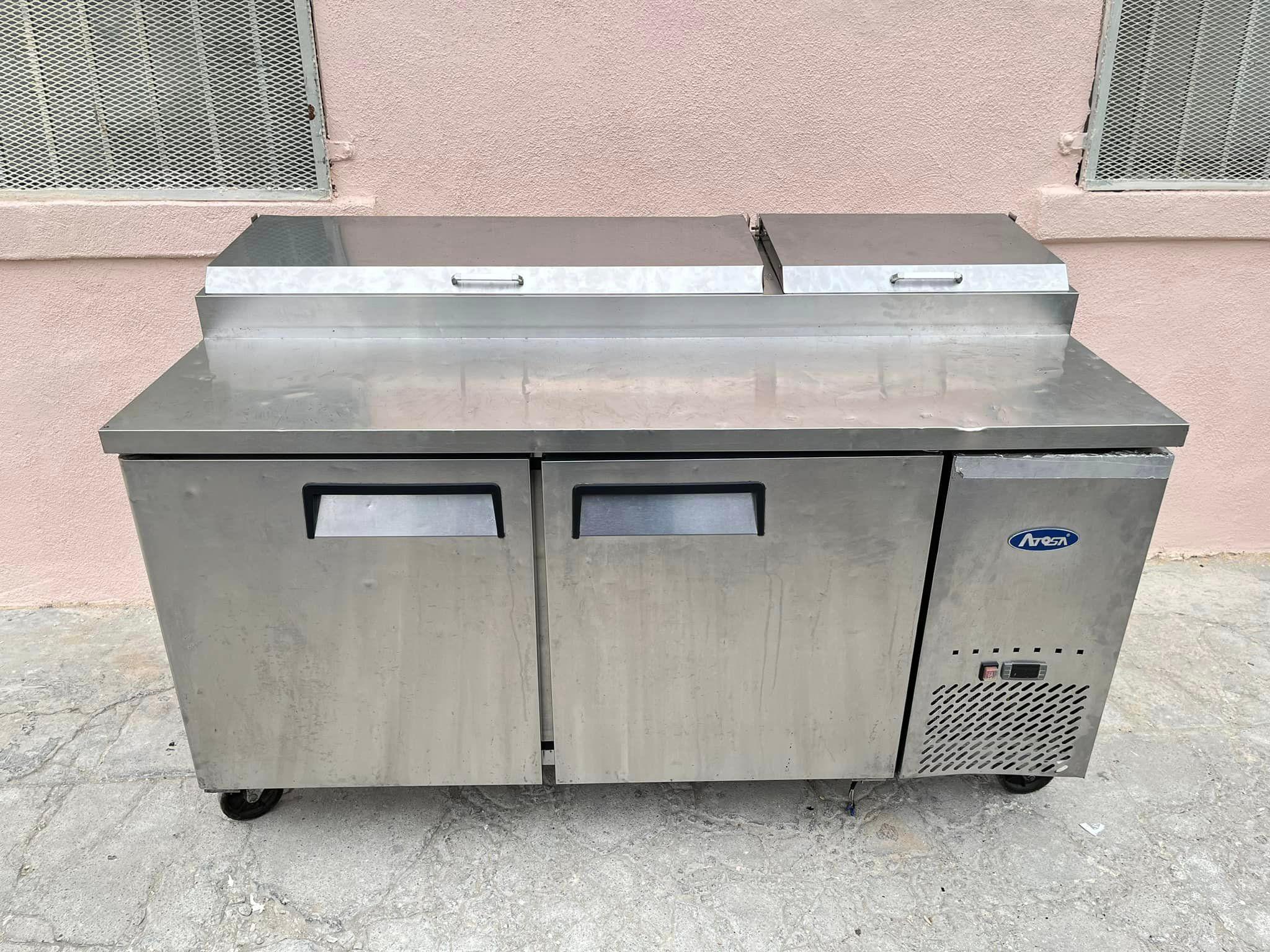Atosa 67" 2 Door Pizza Prep Table