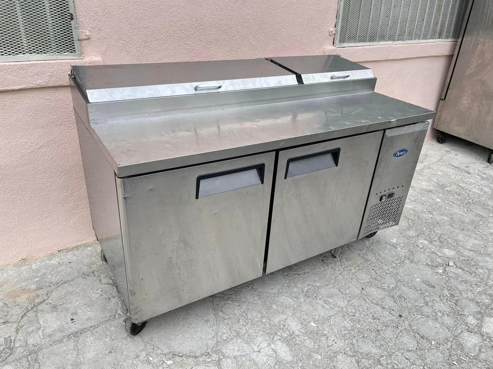 Atosa 67" 2 Door Pizza Prep Table