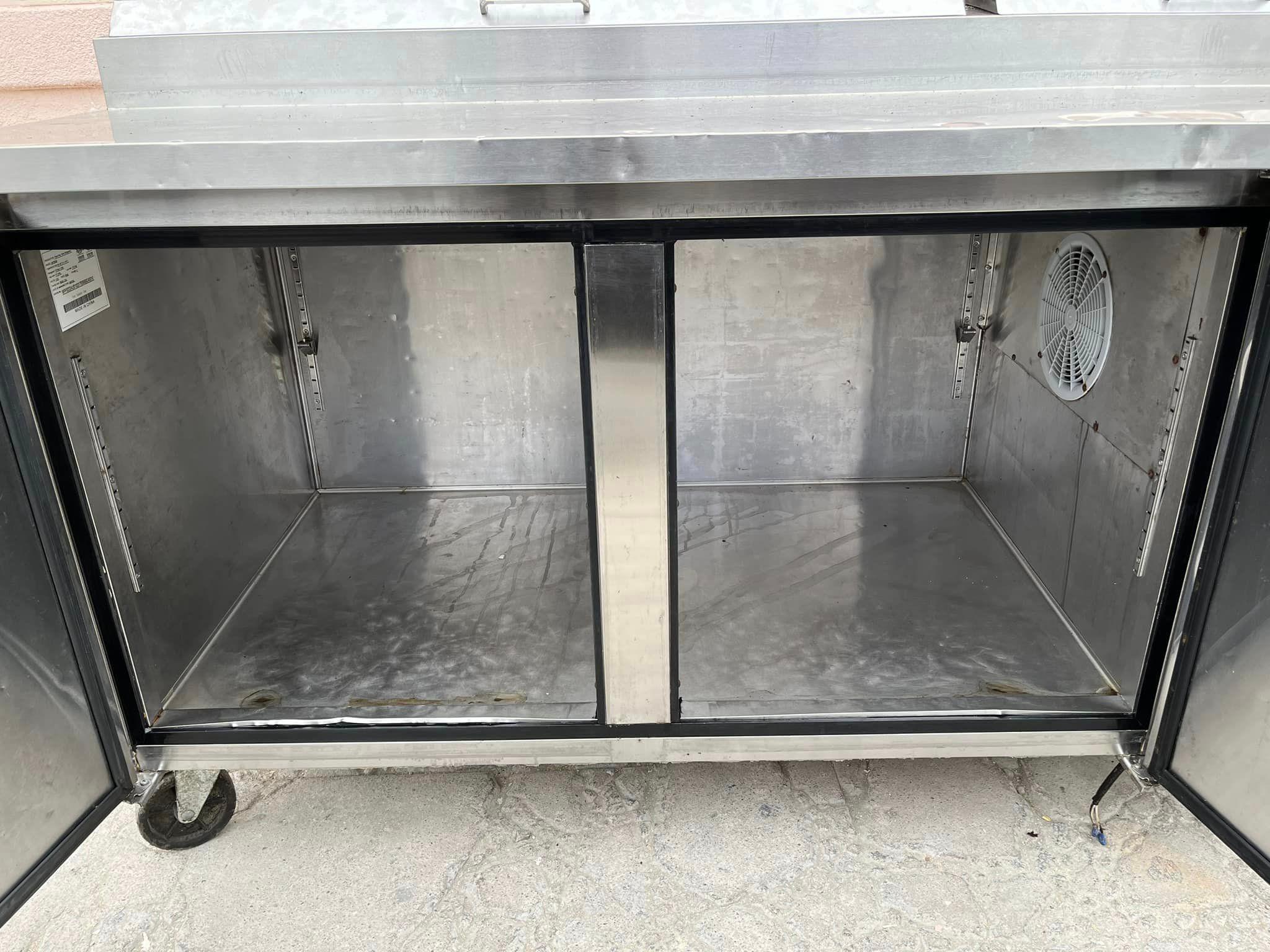 Atosa 67" 2 Door Pizza Prep Table