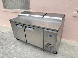Atosa 67" 2 Door Pizza Prep Table