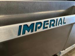 Imperial 48” Combination Range 6 Burners, 12” Griddle & 2 Ovens Below (No bottom covers provided)