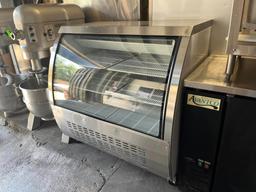 Saba Air 48" Curved Glass Refrigerated Display Case