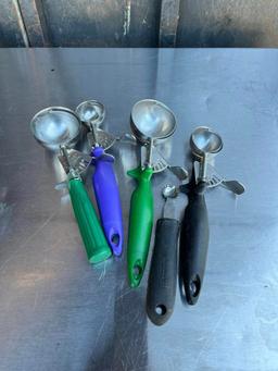 Lot of Ice Cream Scoopers