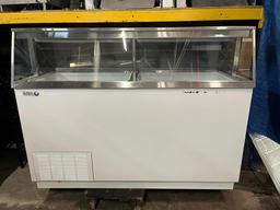 Global 67” Ice Cream Dipping Cabinet