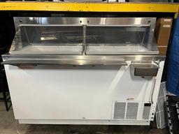 Global 67” Ice Cream Dipping Cabinet