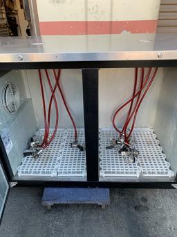 Micromatic 58" 2 Door Back Bar Cooler