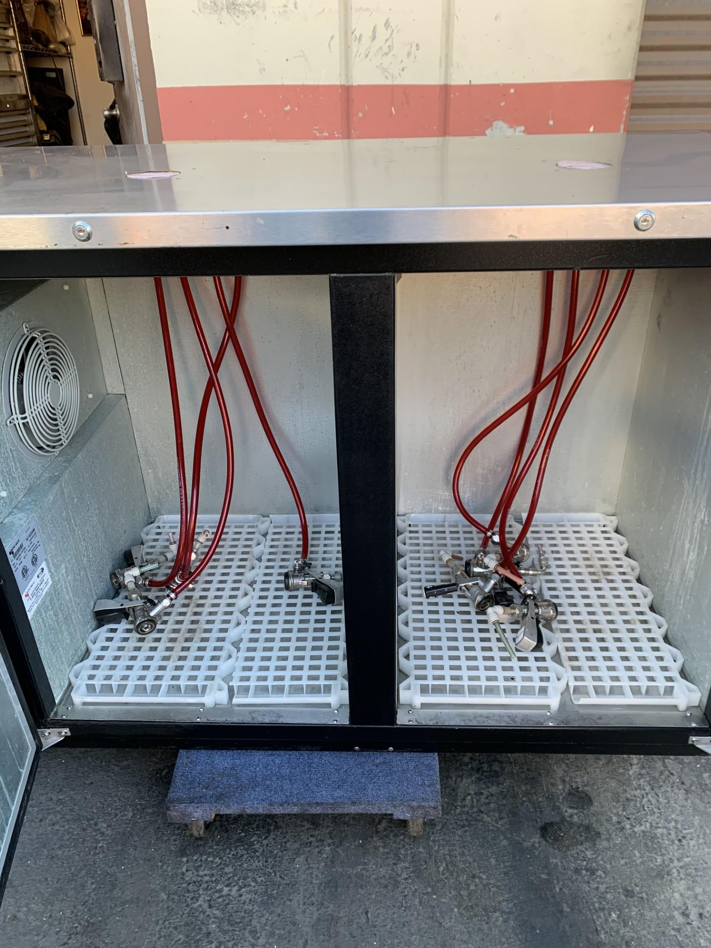 Micromatic 58" 2 Door Back Bar Cooler