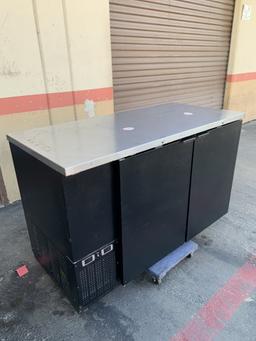 Micromatic 58" 2 Door Back Bar Cooler