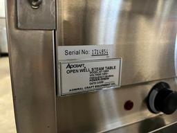 Adcraft 3 Well Electric Steam Table
