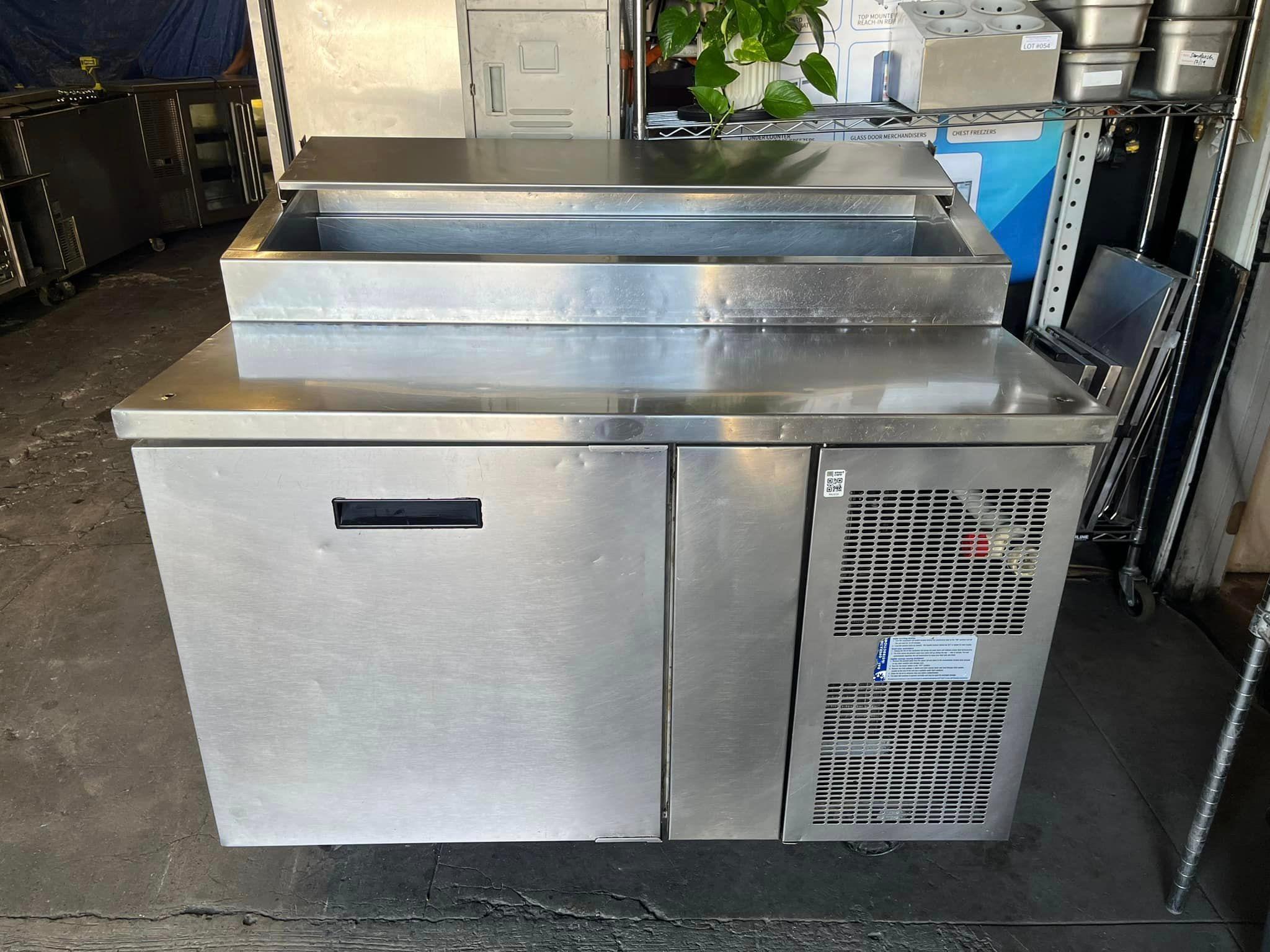 Randell Pizza Prep Table 48” W x 33” D x 42.5” H